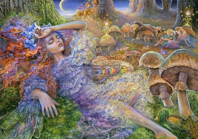 COBBLE HILL 1500 el. Odpoczynek, Josephine Wall [PUZZLE]