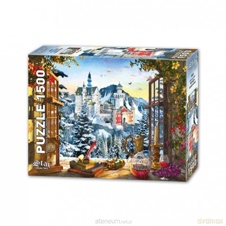 COBBLE HILL 1500 el. Okno z widokiem na zamek [PUZZLE]