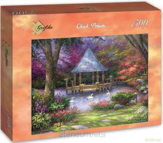 COBBLE HILL 1500 el. Staw z łabędziami, Josephine Wall [PUZZLE]