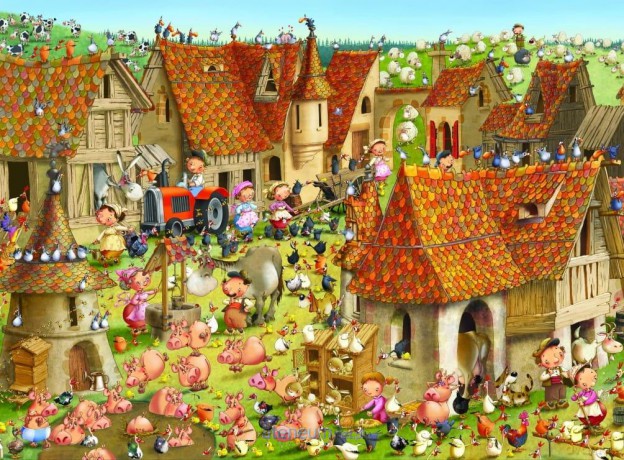 COBBLE HILL 2000 el. Farma, Ruyer Francois [PUZZLE]