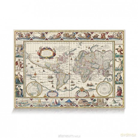 COBBLE HILL 2000 el. Mapa świata [PUZZLE]