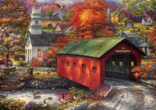 COBBLE HILL 2000 el. Słodkie życie, Chuck Pinson [PUZZLE]