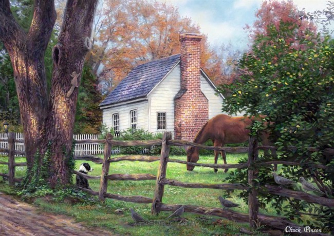 COBBLE HILL 2000 el. Zasłużony odpoczynek, Chuck Pinson [PUZZLE]