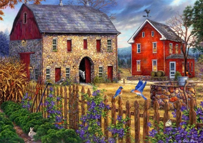 COBBLE HILL 2000 el. Życie na wsi, Chuck Pinson [PUZZLE]