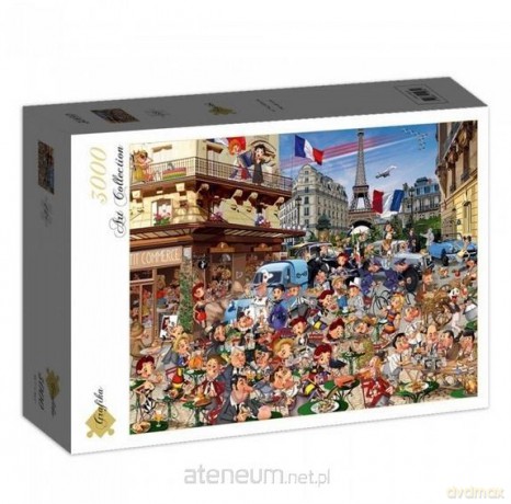COBBLE HILL 3000 el. Życie w Paryżu, Ruyer Francois [PUZZLE]