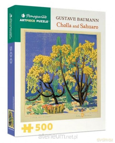 COBBLE HILL 500 el. Cholla i Sahurro, Gustave Baumann [PUZZLE]