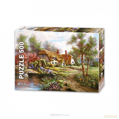 COBBLE HILL 500 el. Dom z kwitnącym ogrodem [PUZZLE]