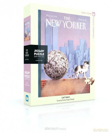 COBBLE HILL 500 el. Kot na spacerze, New Yorker XXL [PUZZLE]