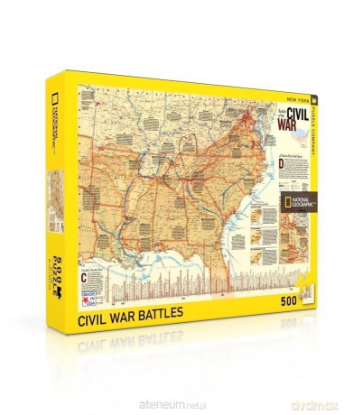 COBBLE HILL 500 el. National Geographics, Bitwy XXL [PUZZLE]