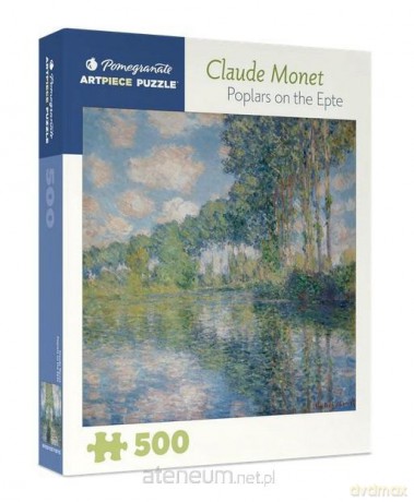 COBBLE HILL 500 el. Topole nad jeziorem, Claude Monet [PUZZLE]
