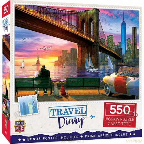 COBBLE HILL 550 el. Romans w Nowym Jorku [PUZZLE]