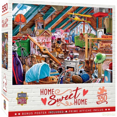 COBBLE HILL 550 el. Strych pełen tajemnic [PUZZLE]