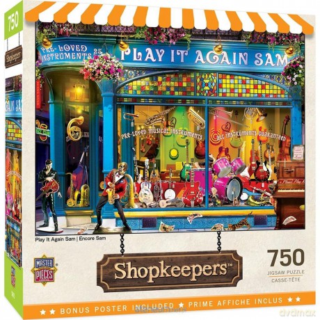 COBBLE HILL 750 el. Sklep pełen muzyki [PUZZLE]