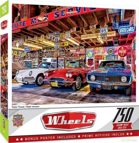 COBBLE HILL 750 el. Wymarzony garaż [PUZZLE]