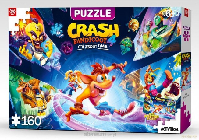 COBBLE HILL Kids 160 el. Crash Bandicoot 4: It's About Time [PUZZLE]