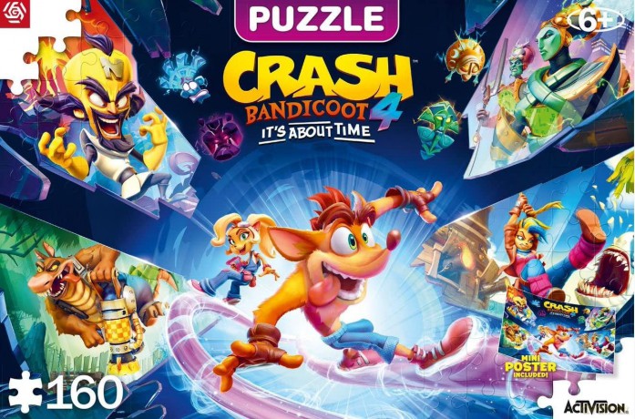 COBBLE HILL Kids 160 el. Crash Bandicoot 4: It's About Time [PUZZLE]