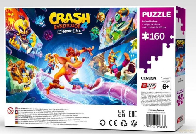 COBBLE HILL Kids 160 el. Crash Bandicoot 4: It's About Time [PUZZLE]