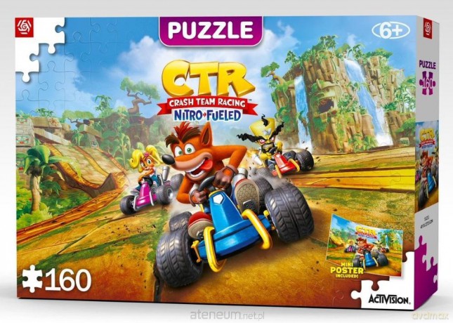 COBBLE HILL Kids 160 el. Crash Team Racing: Nitro-Fueled [PUZZLE]
