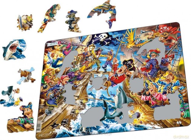 COBBLE HILL Układanka Bitwa piracka Maxi [PUZZLE]
