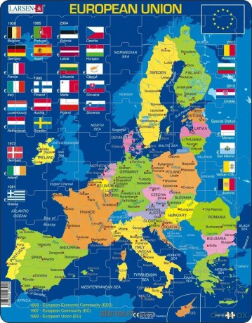 COBBLE HILL Układanka European Union Maxi [PUZZLE]