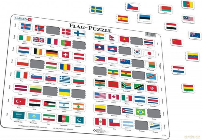 COBBLE HILL Układanka Flagi Maxi [PUZZLE]