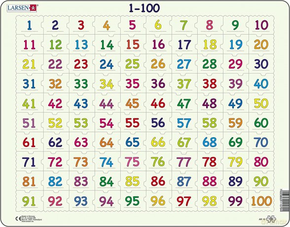 COBBLE HILL Układanka Liczymy do 100 el. Maxi [PUZZLE]