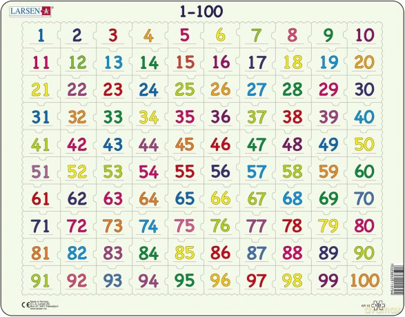 COBBLE HILL Układanka Liczymy do 100 el. Maxi [PUZZLE]