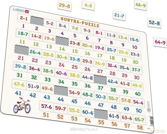 COBBLE HILL Układanka Odejmowanie Maxi [PUZZLE]