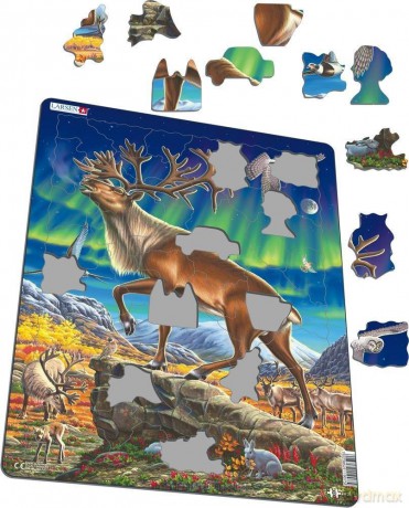 COBBLE HILL Układanka Renifery Maxi [PUZZLE]