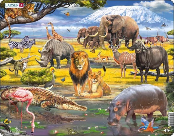 COBBLE HILL Układanka Savanna Maxi [PUZZLE]