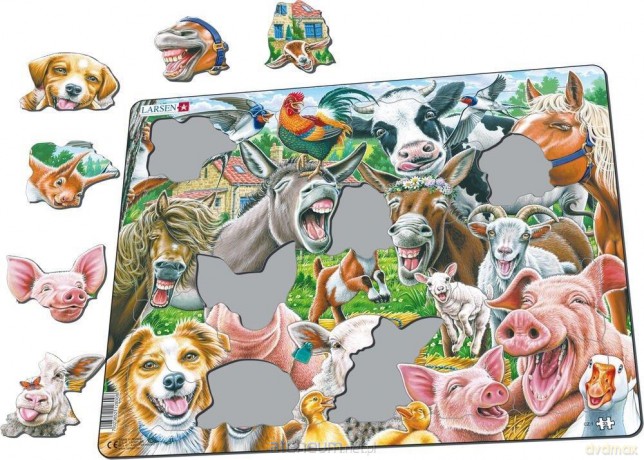 COBBLE HILL Układanka Szczęśliwa farma Maxi [PUZZLE]