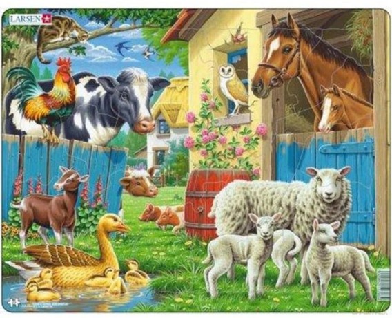 COBBLE HILL Układanka Zwierzęta hodowlane Maxi [PUZZLE]