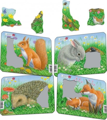 COBBLE HILL Układanka Zwierzęta leśne Mini [PUZZLE]
