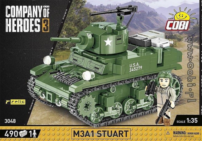 Company of Heroes 3: M3A1 Stuart [KLOCKI]