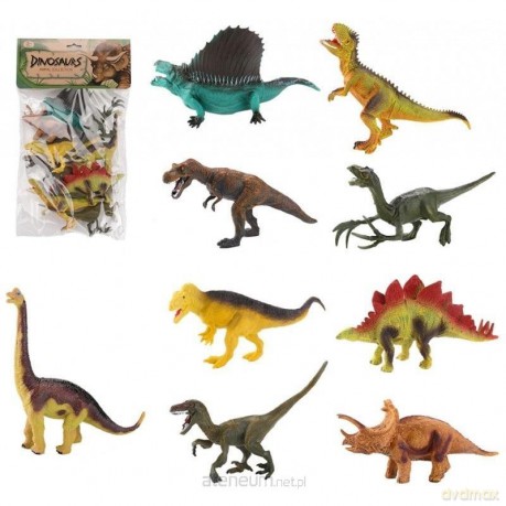 Dinozaur 9szt [FIGURKA]