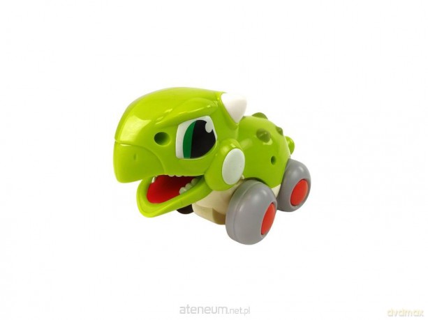 Dinozaur na kółkach zielony [FIGURKA]