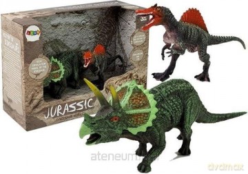 Dinozaury 2szt Spinosaurus, Triceratops [FIGURKA]