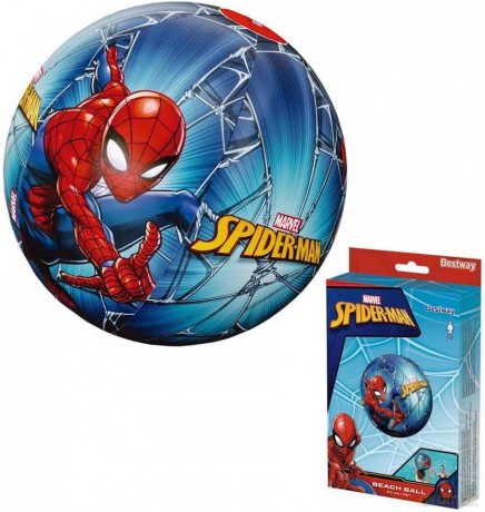 Dmuchana piłka plażowa Spider-Man 51 cm