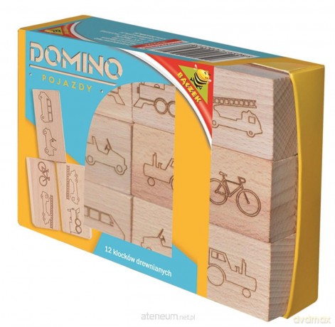 Domino drewniane - pojazdy [GRA]
