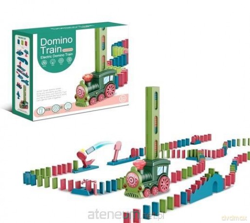 Domino z ciuchcią układającą i z przeszkodami [GRA]