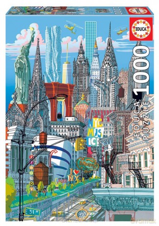 EDUCA 1000 el. Nowy Jork/USA [PUZZLE]