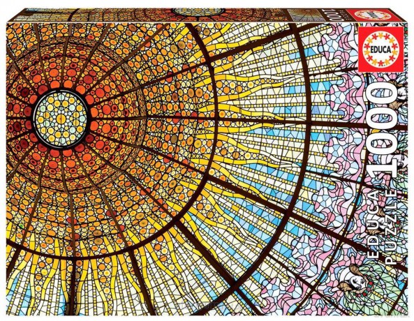 EDUCA 1000 el. Pałac Muzyki Katalońskiej/Barcelona [PUZZLE]