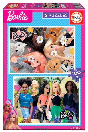 EDUCA 2x100 el. Barbie [PUZZLE]