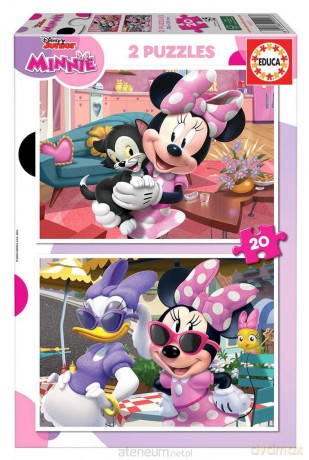 EDUCA 2x20 el. Myszka Minnie [PUZZLE]