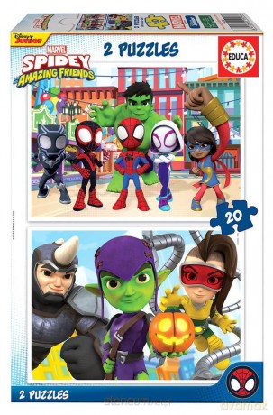 EDUCA 2x20 el. Spidey i Super-Kumple [PUZZLE]