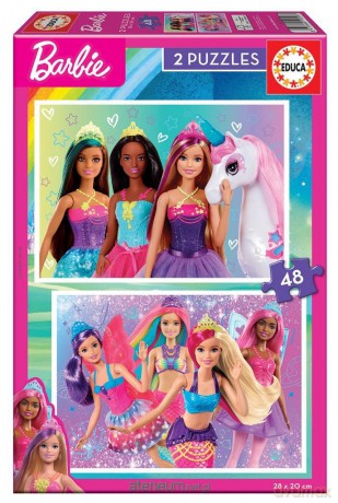 EDUCA 2x48 Barbie [PUZZLE]