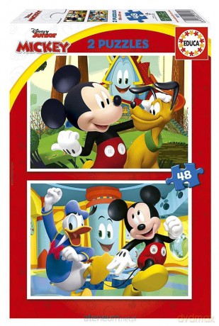 EDUCA 2x48 Myszka Miki [PUZZLE]