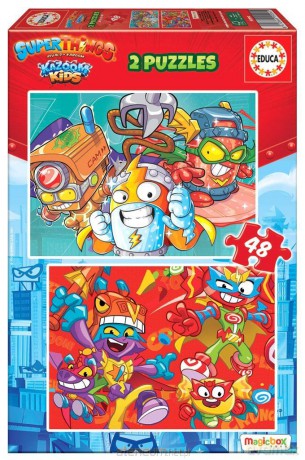 EDUCA 2x48 Super Things [PUZZLE]