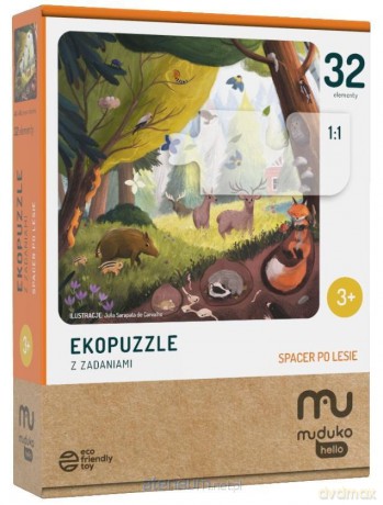 Ekopuzzle 32 Spacer po lesie MUDUKO [PUZZLE]