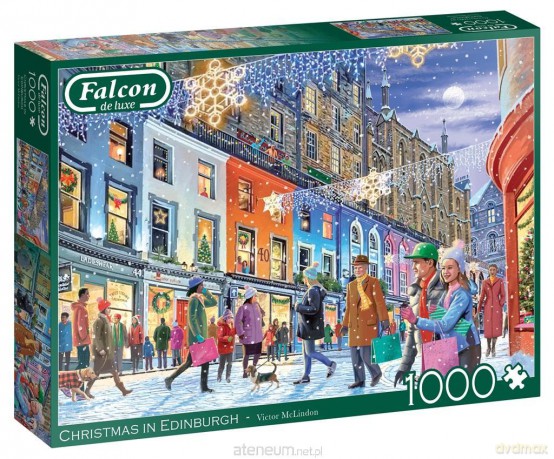 FALCON 1000 el. Falcon Boże Narodzenie w Edynburgu [PUZZLE]